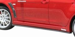 Taloneras Laterales Chargespeed para Mitsubishi Lancer Evo X CZ4A Bottomline