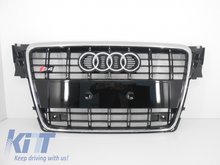 Parrilla Frontal Audi A4 B8 Look S4 2007 - 2012 Edicion Negro