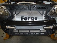 Kit intercooler deportivo doble Forge para Seat Ibiza MK5 Bocenegra