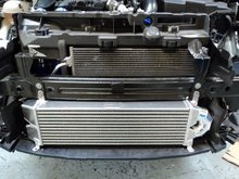 Kit intercooler frontal deportivo Forge para DS3 1.6 TURBO ENGINES para Citroen DS3
