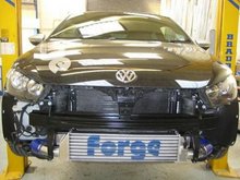Kit intercooler frontal deportivo Forge para 2.0 TSI para Volkswagen Scirocco 2.0 turbo