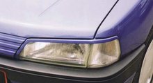 Pestañas faros delanteros para Peugeot 106 -4/96 ok