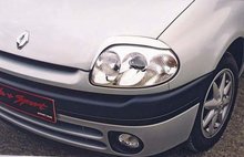 Pestañas faros delanteros para Renault Clio 8/98-01
