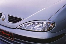 Pestañas faros delanteros para Renault Megane 3/99-excl S