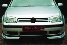 Pestañas faros delanteros para VW Golf IV 10/97-+ Cab