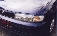 Pestañas faros delanteros para Nissan Almera 9/95-3/00