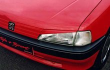 Pestañas faros delanteros para Peugeot 106 -4/96 boos