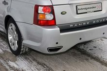 Colas de escape Land Rover Range Sport kit konigseder