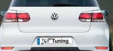 Pestañas de focos traseros para VW Golf VI 10/08-