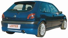 Spoiler Paragolpes Trasero Lester para Ford Fiesta V 10/99-Zetec Sport