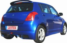 Spoiler Paragolpes Trasero Lester para Suzuki Swift 05-