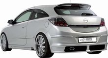 Spoiler parachoques trasero para Opel Astra H GTC (ABS)