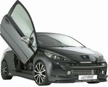 Spoiler parachoques delantero para Peugeot 207 06-09 (ABS)