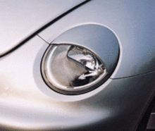 Pestañas para faros delanteros VW Beetle 98-