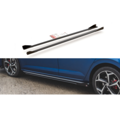 Racing Durability Difusor Spoileres inferiores talonera ABS + Flaps Volkswagen Polo GTI Mk6 - Volkswagen/Polo GTI/Mk6 Maxton