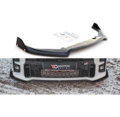 Splitter delantero inferior ABS + Flaps V.3 Toyota GR Yaris Mk4 - Toyota/GR Yaris/Mk3 [2020-] Maxton
