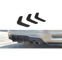 Difusor Spoiler TRASERO v.2 Mercedes C W204 AMG-Line (Restyling) - ABS Maxton
