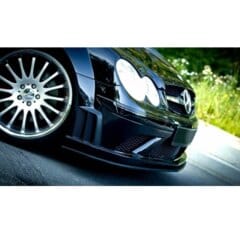 Splitter Delantero Inferior Mercedes Clk W209 Black (Sl Black Series Look) - Abs Maxton