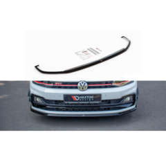 Splitter delantero inferior ABS V.3 VW Volkswagen Polo GTI Mk6 - Volkswagen/Polo GTI/Mk6 Maxton