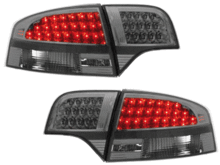 Focos traseros de LEDs Audi A4 Lim.04-08_4 pieces_ rojos/crysta
