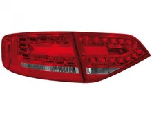 Faros traseros Dectane de LEDs para Audi A4 B8 8K Lim 07- rojos claros