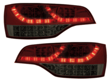 Focos traseros de LEDs Audi Q7 05-09 _rojos/ahumados