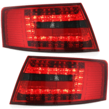 Focos traseros de LEDs Audi A6 Lim.04-08_rojos/ahumados
