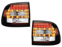 Focos traseros de LEDs Porsche Cayenne 03-07_rojos/crystal