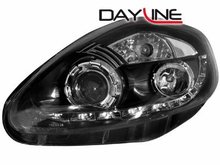 Faros delanteros luz diurna DAYLINE para Fiat Grande Punto 05+
